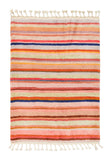Moroccan Rug Stripes-pink/multi Color Moroccan Rug Illuminate Collective