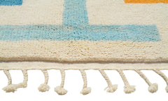 Moroccan Rug Tetris Handmade Moroccan Rug Illuminate Collective