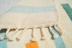 Moroccan Rug Tetris Handmade Moroccan Rug Illuminate Collective