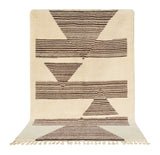 Moroccan Rug Timeless Waves Handmade Moroccan Rug Illuminate Collective