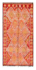 Moroccan Rug Vintage Area Rugs - Hand Knotted Rugs - Illuminate Collective Illuminate Collective