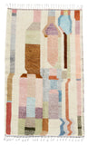Moroccan Rug White And Brown Rugs | Moroccan Rug Living Room Illuminate Collective