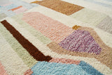 Moroccan Rug White And Brown Rugs | Moroccan Rug Living Room Illuminate Collective