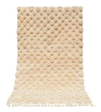 Moroccan Rug White Checker Handmade Rug Illuminate Collective