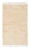 Moroccan Rug White Checker Handmade Rug Illuminate Collective