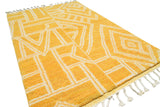 Moroccan Rug Yellow mud Rug Illuminate Collective