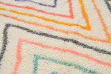 Moroccan Rug Zig Zag Handmade Rug Illuminate Collective