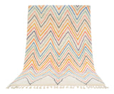 Moroccan Rug Zig Zag Handmade Rug Illuminate Collective