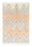 Moroccan Rug Zig Zag Handmade Rug Illuminate Collective