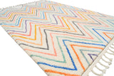 Moroccan Rug Zig Zag Handmade Rug Illuminate Collective