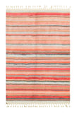 Multi color Lines Handmade Rug