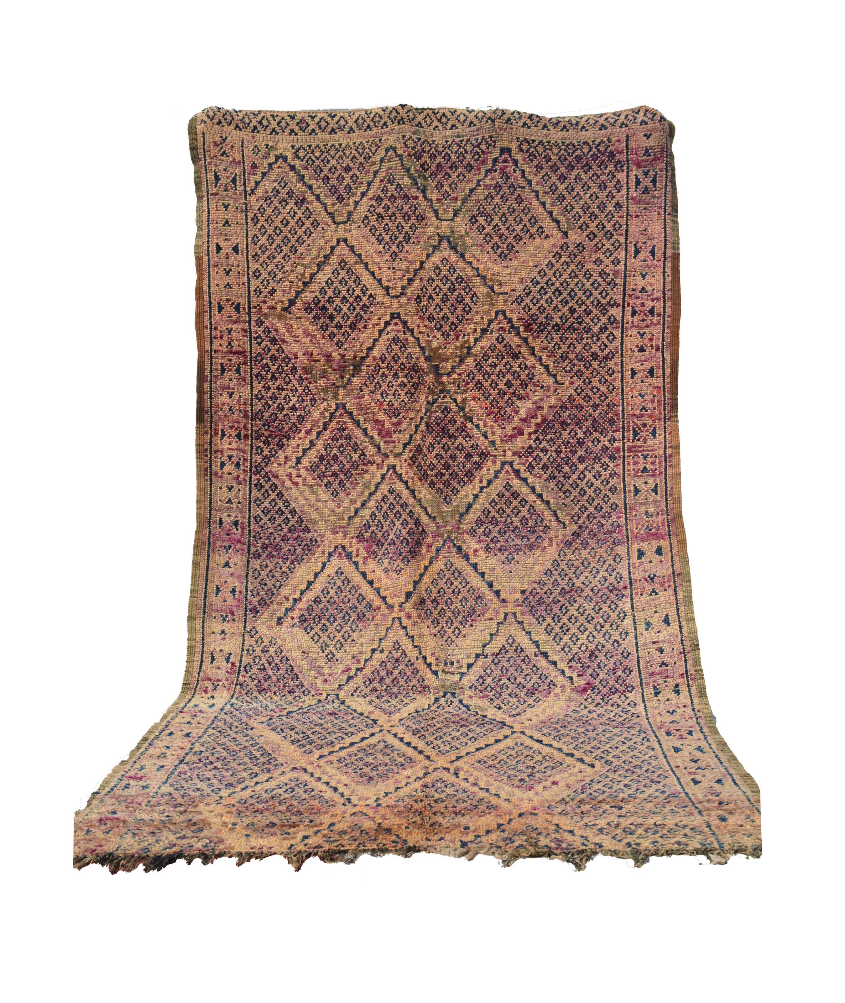 Navy Blue And Brown Area Rugs | Vintage Rug 