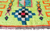 New Vintage Floral Rugs | Handmade Vintage Rug | Vintage Area Rugs