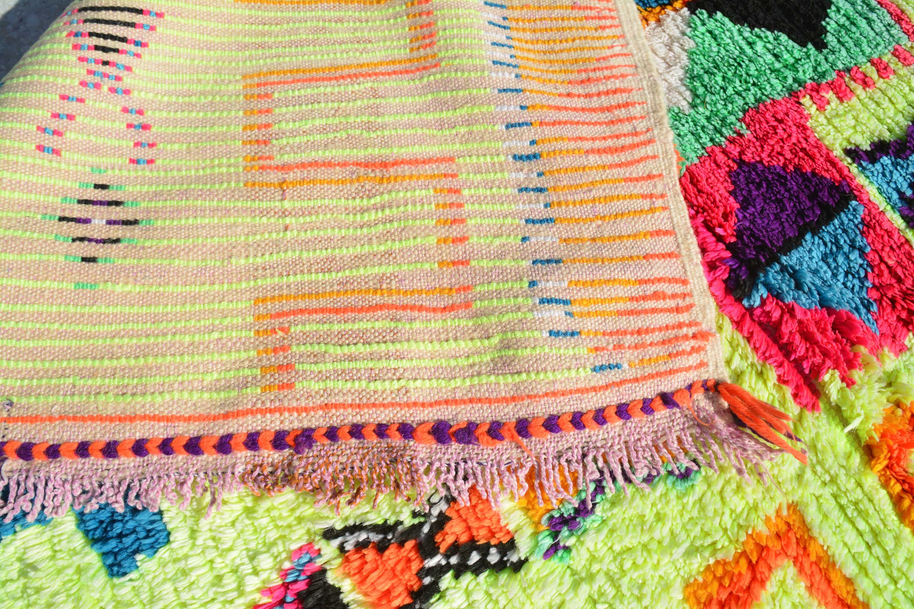 New Vintage Floral Rugs | Handmade Vintage Rug | Vintage Area Rugs