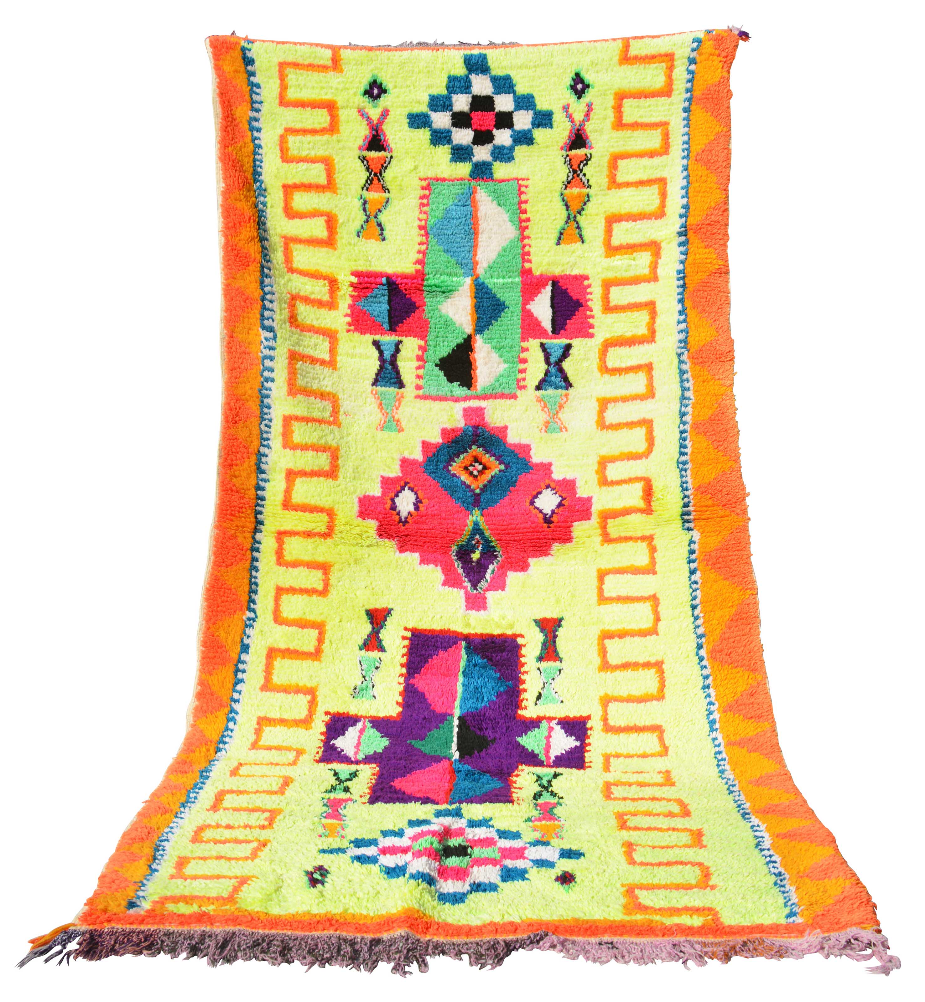 New Vintage Floral Rugs | Handmade Vintage Rug | Vintage Area Rugs