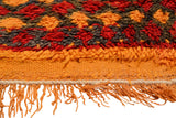 Orange And Red Vintage Rug | Illuminate Collective