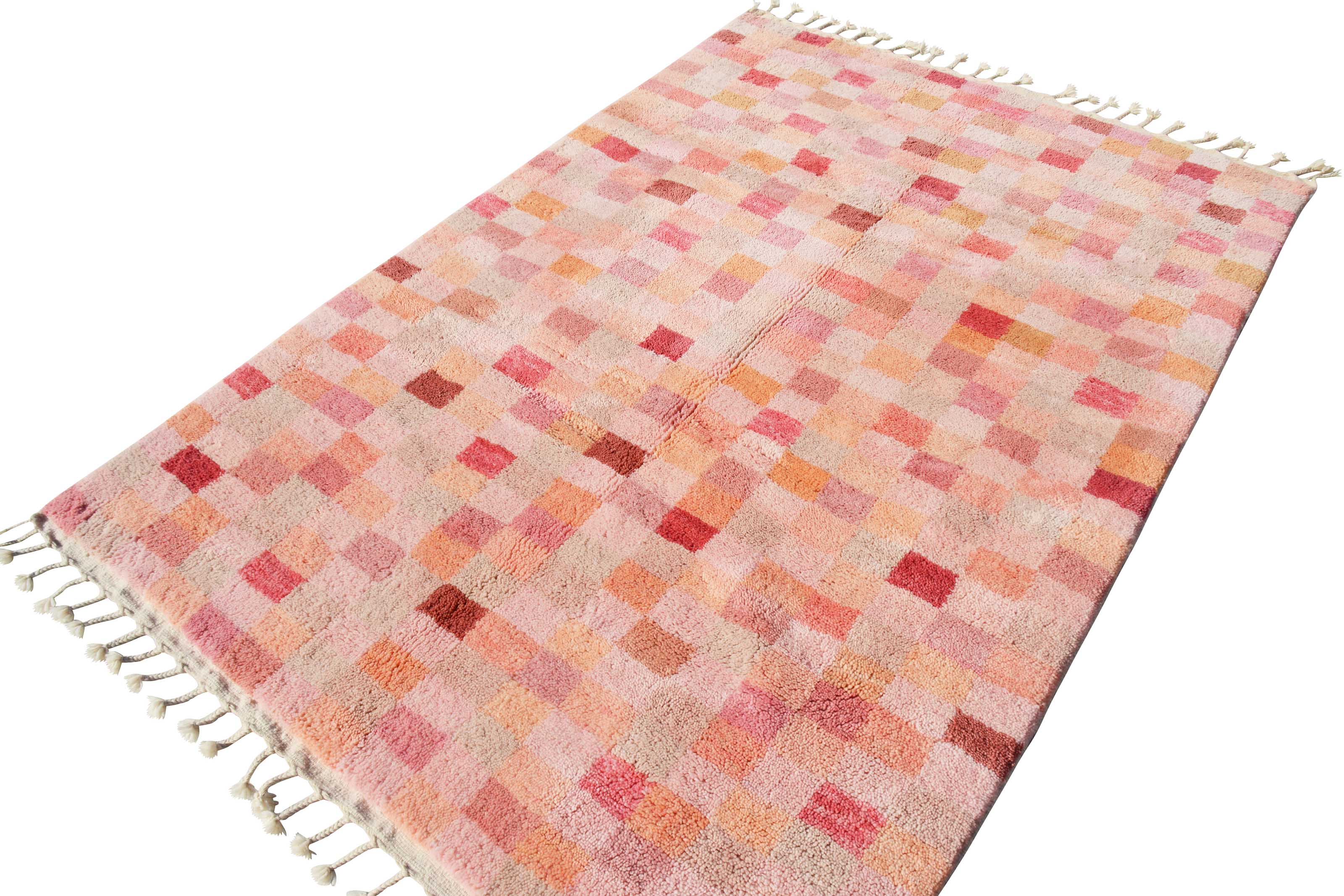 Pink And Orange Rug | Pink And Red Rug
