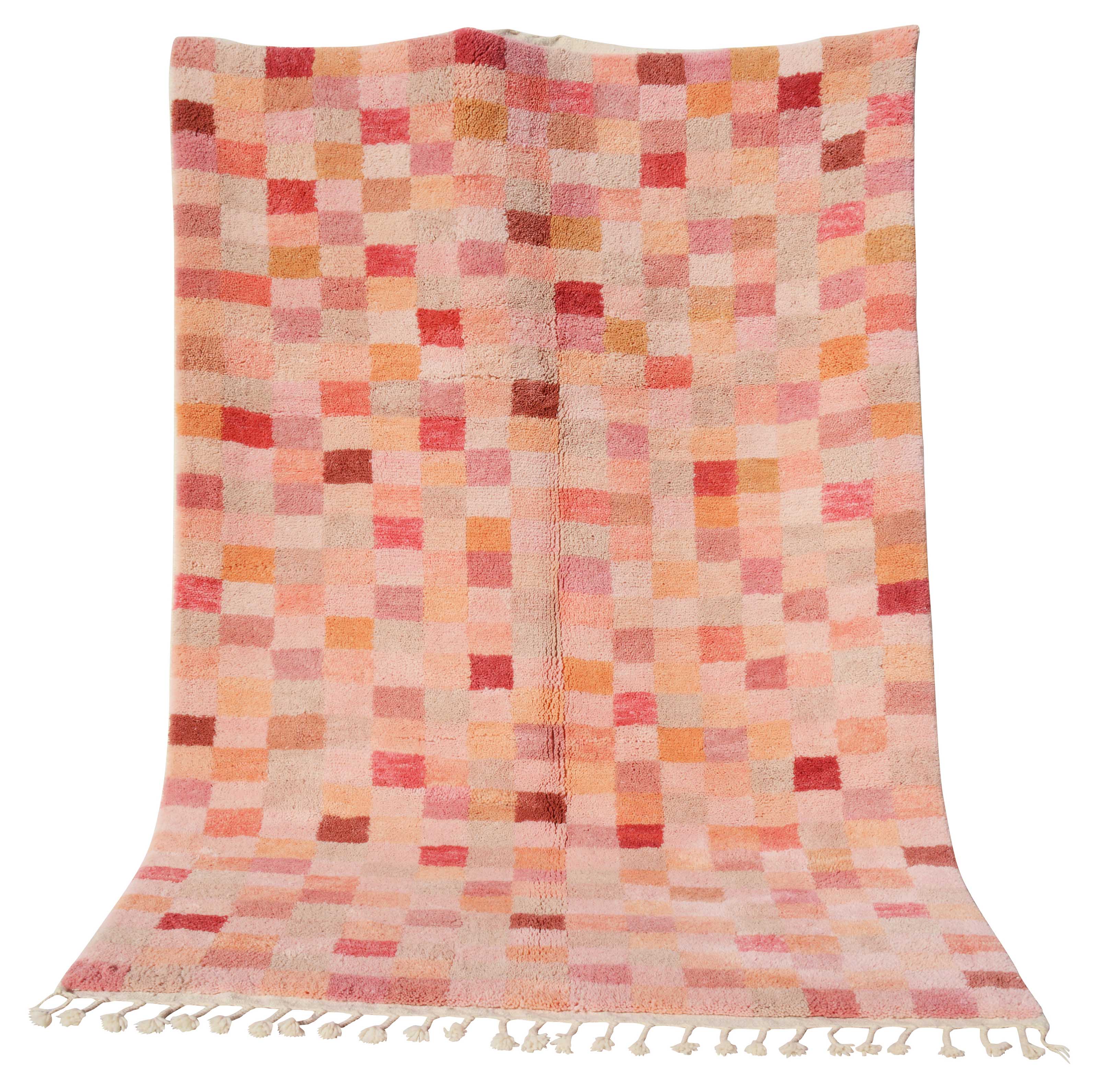 Pink And Orange Rug | Pink And Red Rug
