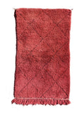 Pink And Red Rug -New Moroccan Rug Collective
