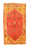 Pink And Red Rug | Vintage Rugs