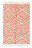 Pink diamonds Handmade rug