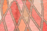 Pink Diamonds Moroccan rug
