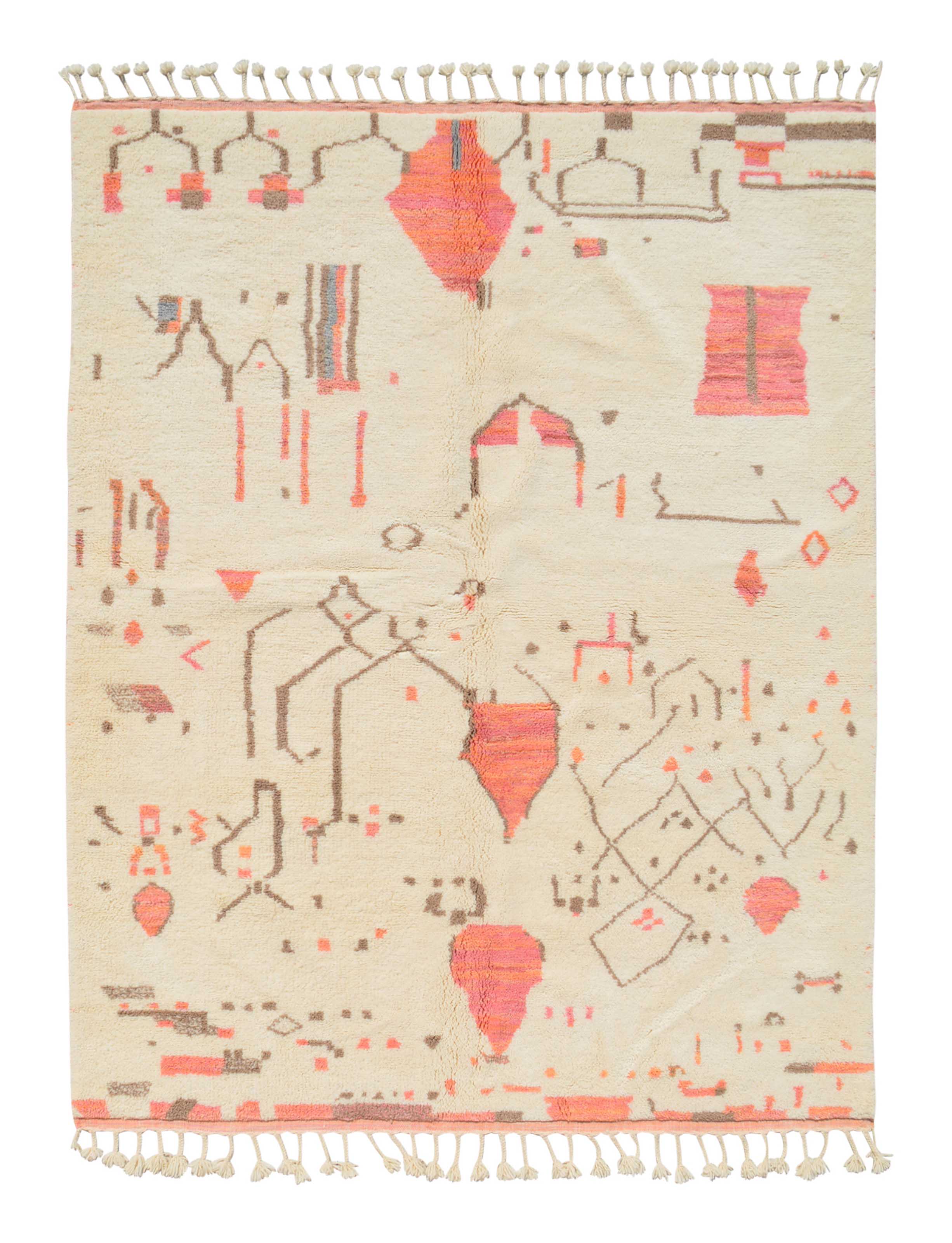 Pink Handmade Rug