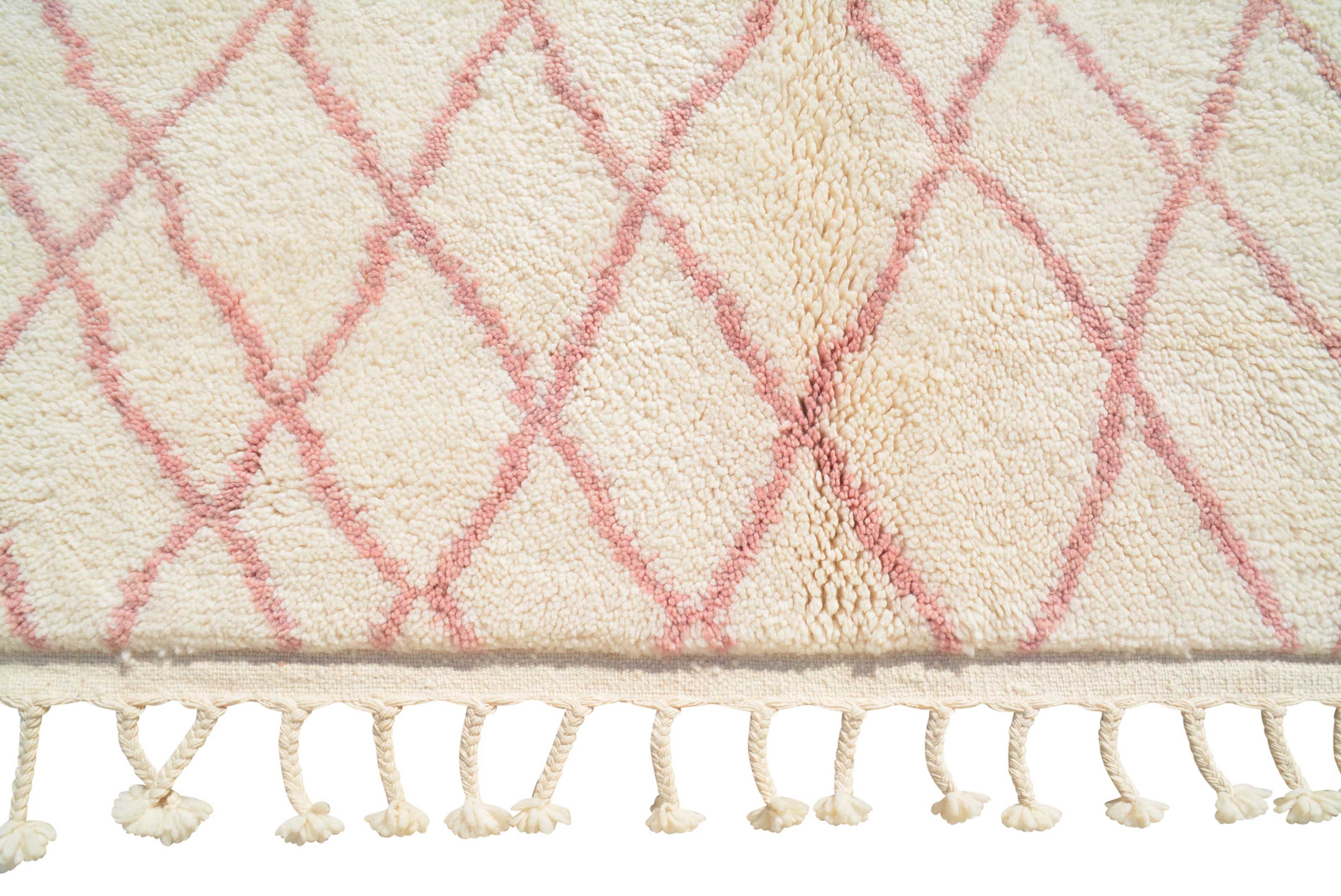 Pink Lines Handmade Rug