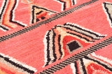 Pink Red Handmade Rug