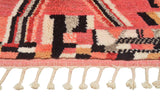 Pink Red Handmade Rug