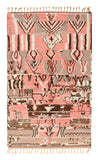 Pink Shadow - Handmade Moroccan Rug with Pink and Black - Add a touch of elegance to your home