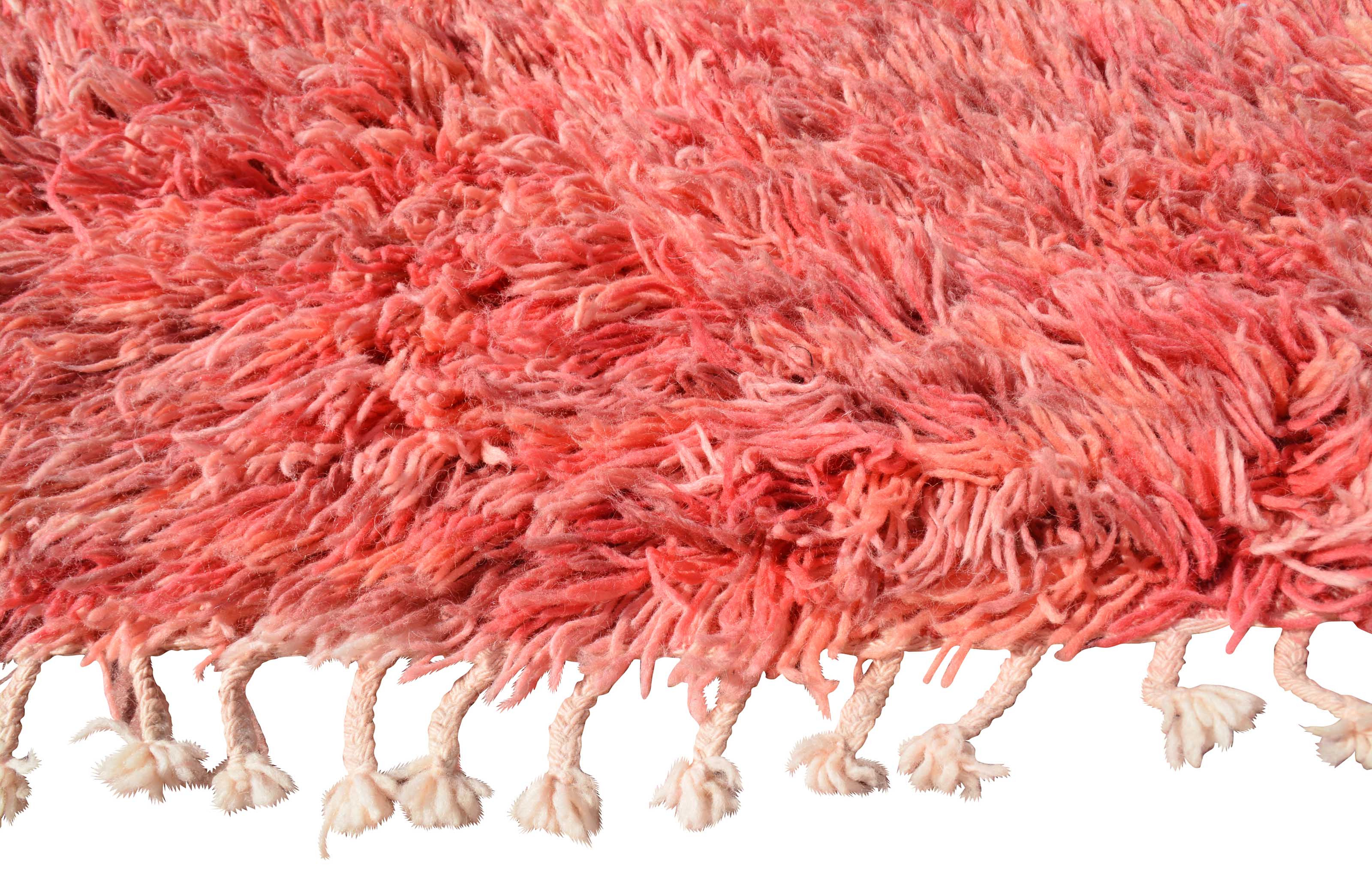 Pink Shaggy Moroccan Rug | Pinks Shaggy Large Area Rug