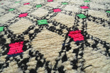 Pink Vintage Rug - Brown And Black Rugs