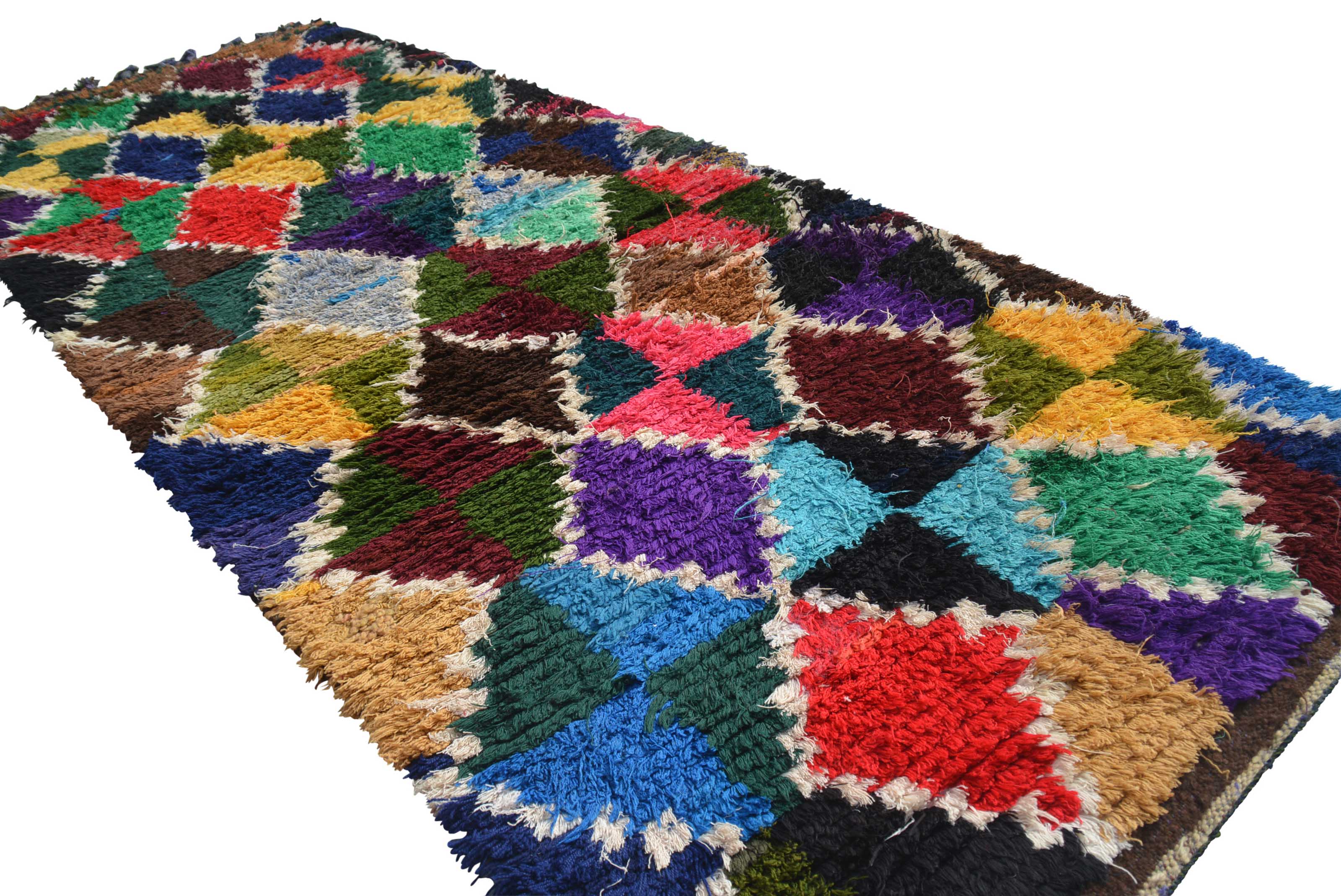 Pink Vintage Rug | Colorful Rugs | Vintage Moroccan Rug | Illuminate Collective
