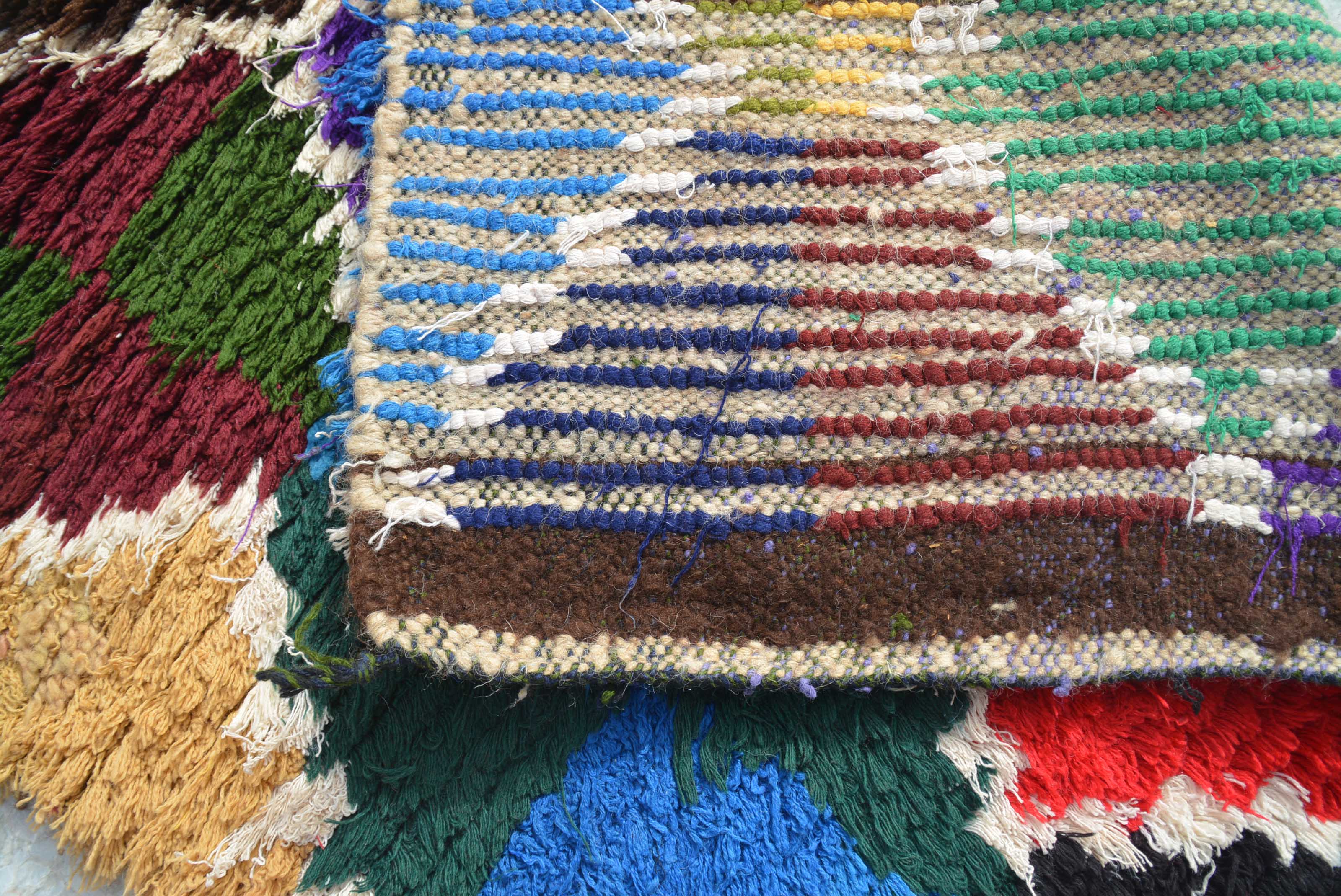 Pink Vintage Rug | Colorful Rugs | Vintage Moroccan Rug | Illuminate Collective