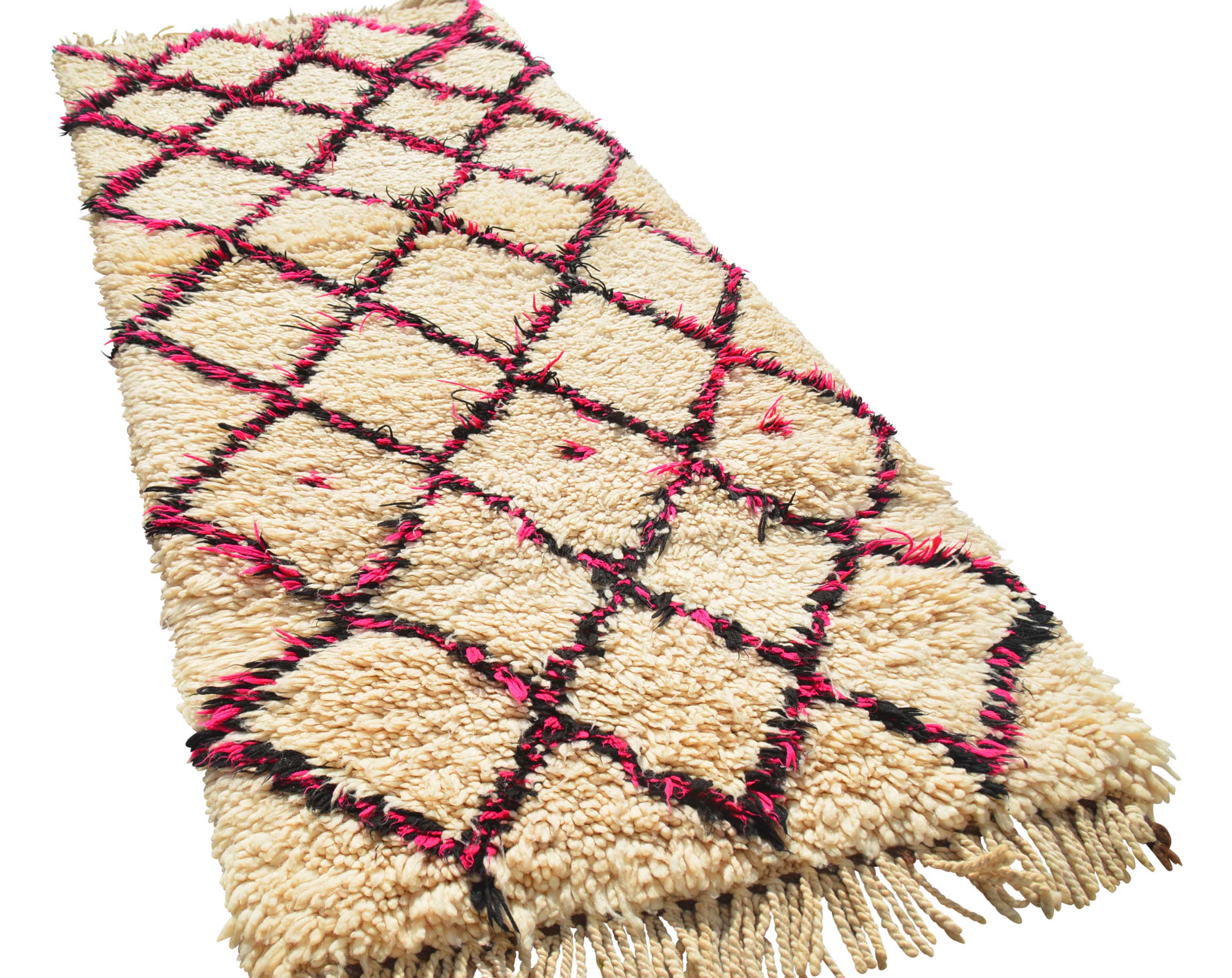 Pink Vintage Rug | Pink Vintage Look Area Rugs | Vintage Moroccan Rug | Illuminate Collective