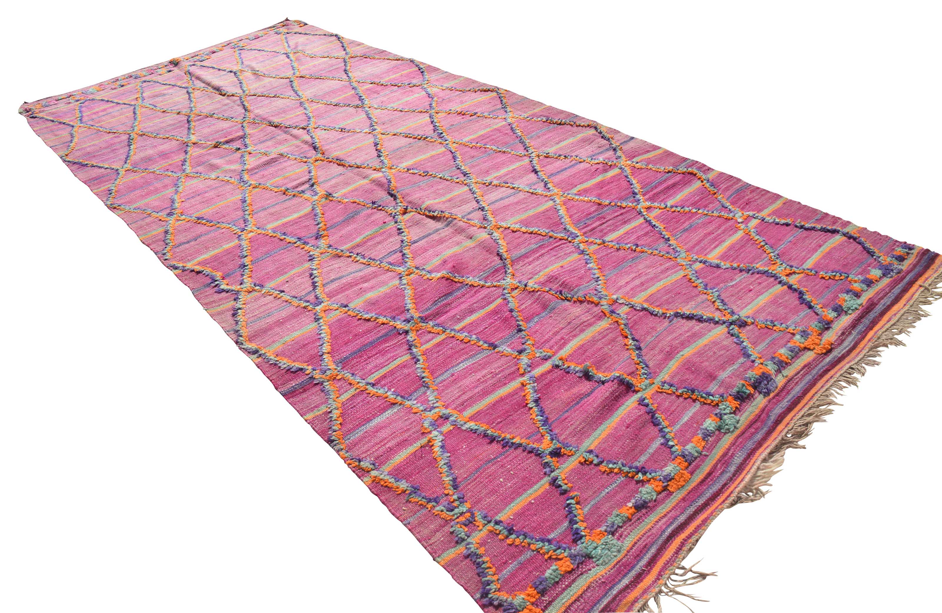 Pink Vintage Rug | Vintage Rug 
