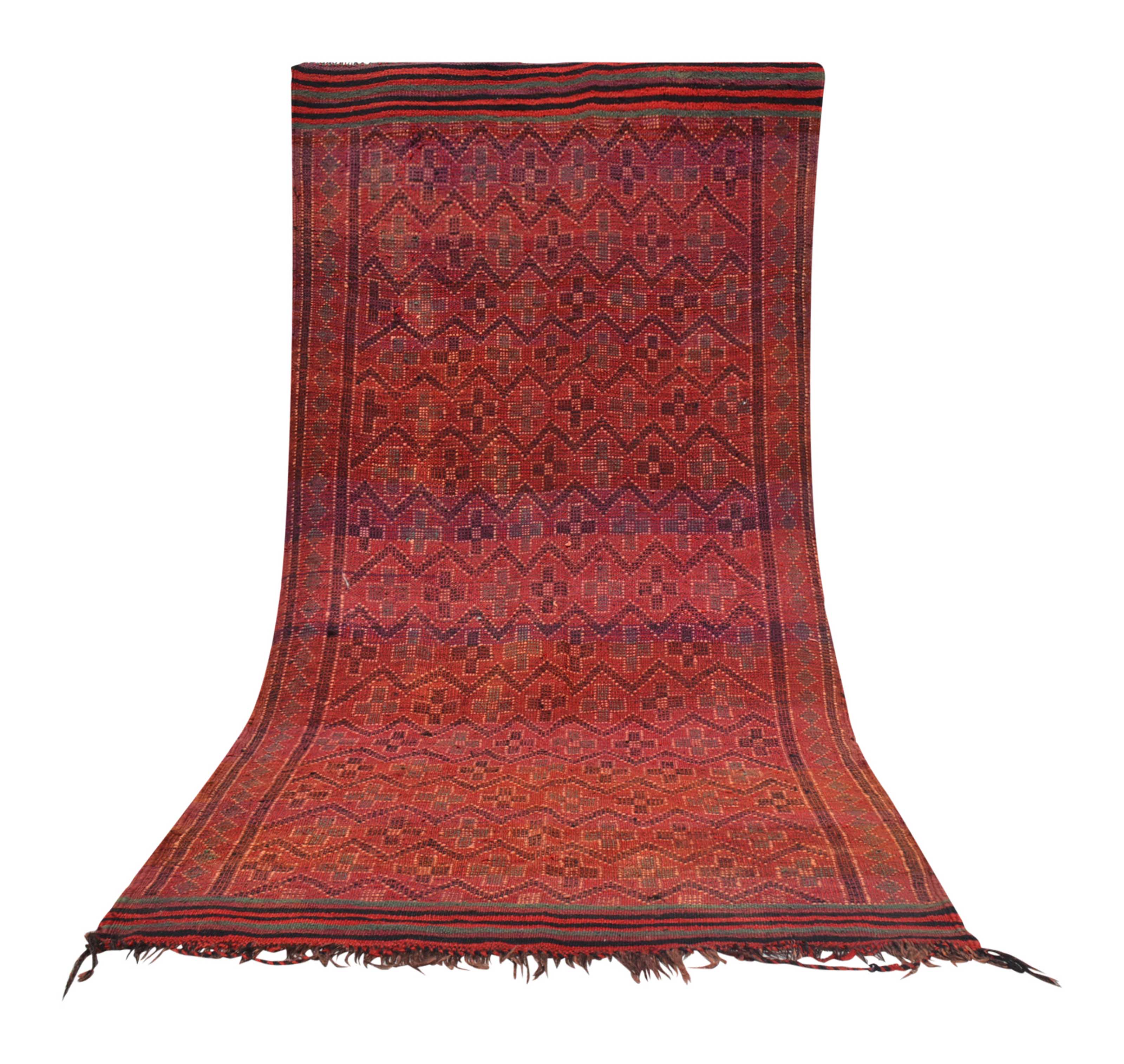 Red Vintage Moroccan Rug