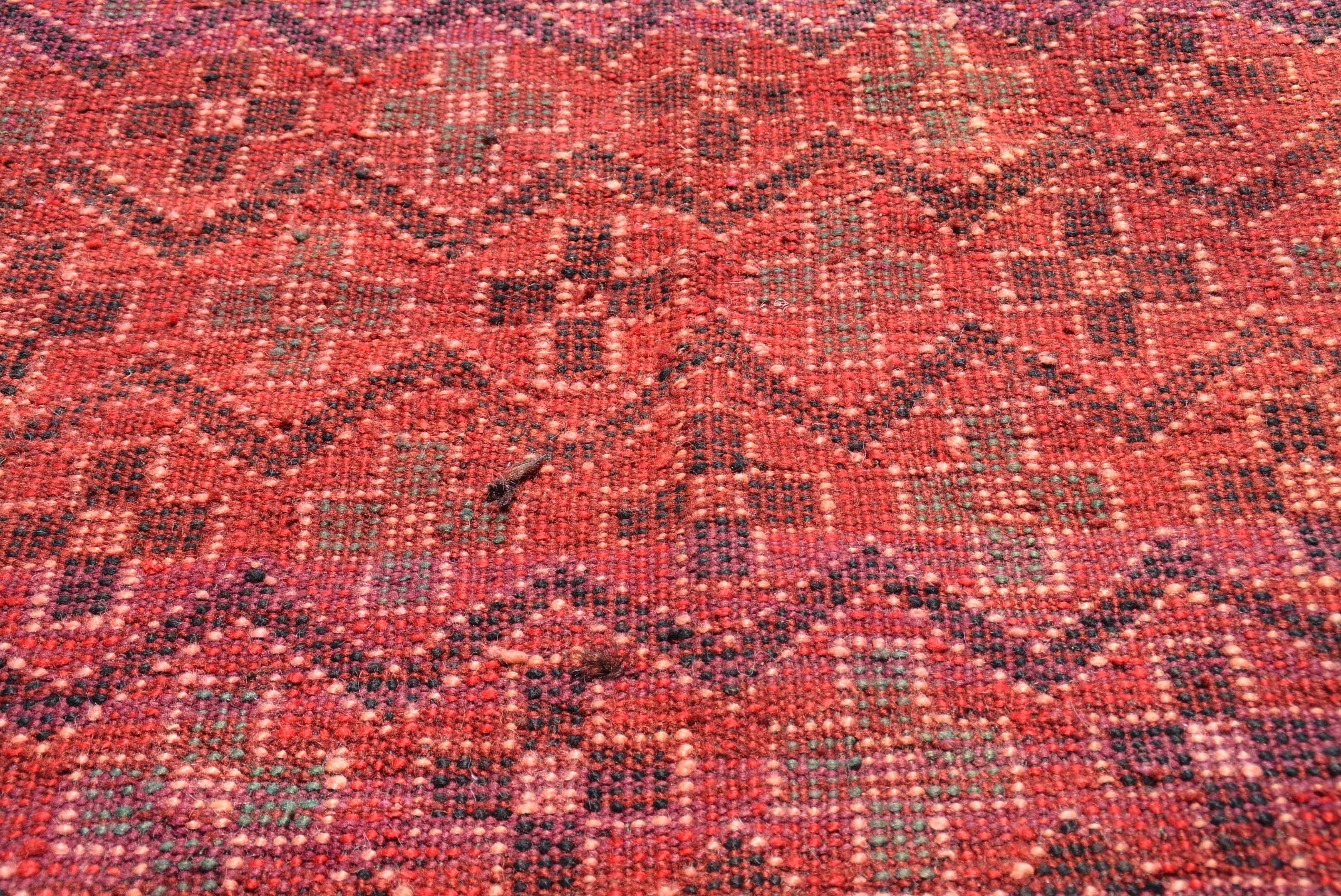 Red Vintage Moroccan Rug