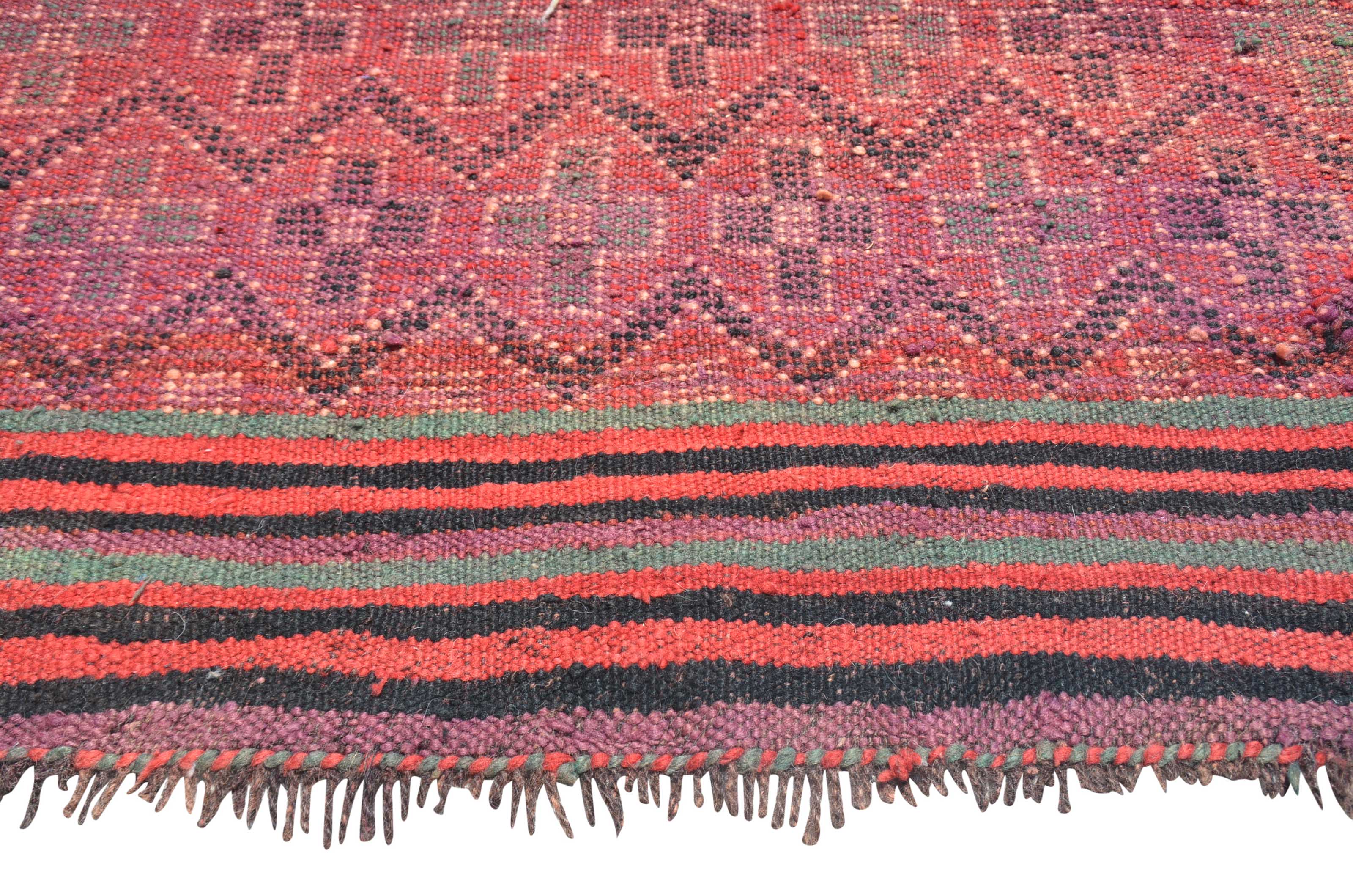 Red Vintage Moroccan Rug