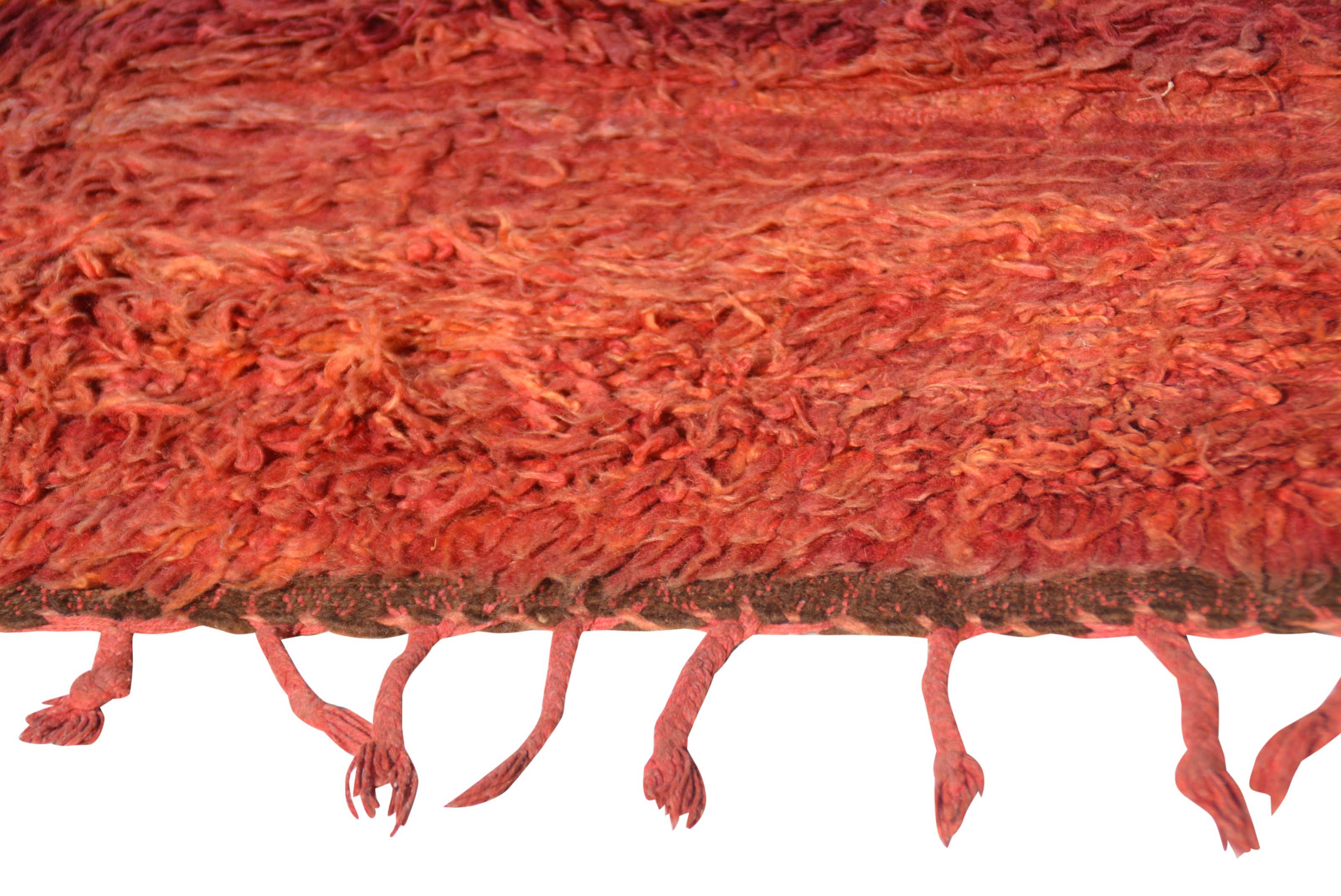 Red Vintage Rug | Handmade Moroccan Rug