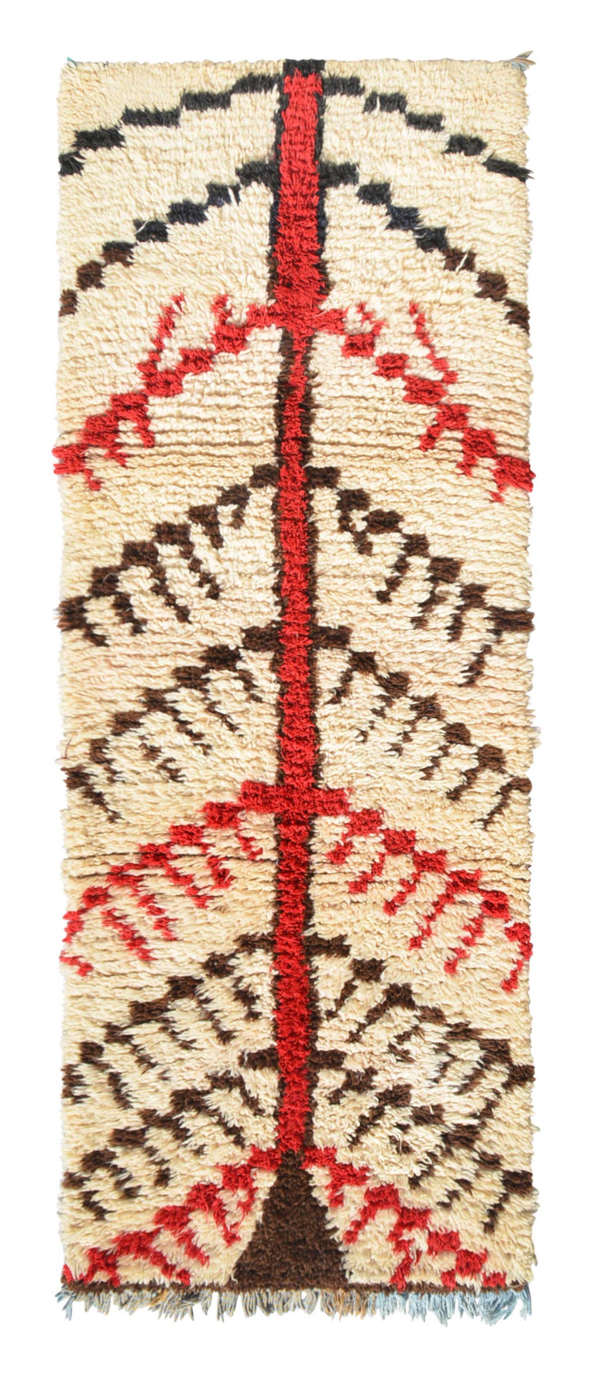 Red Vintage Rug | Red And Black Rugs