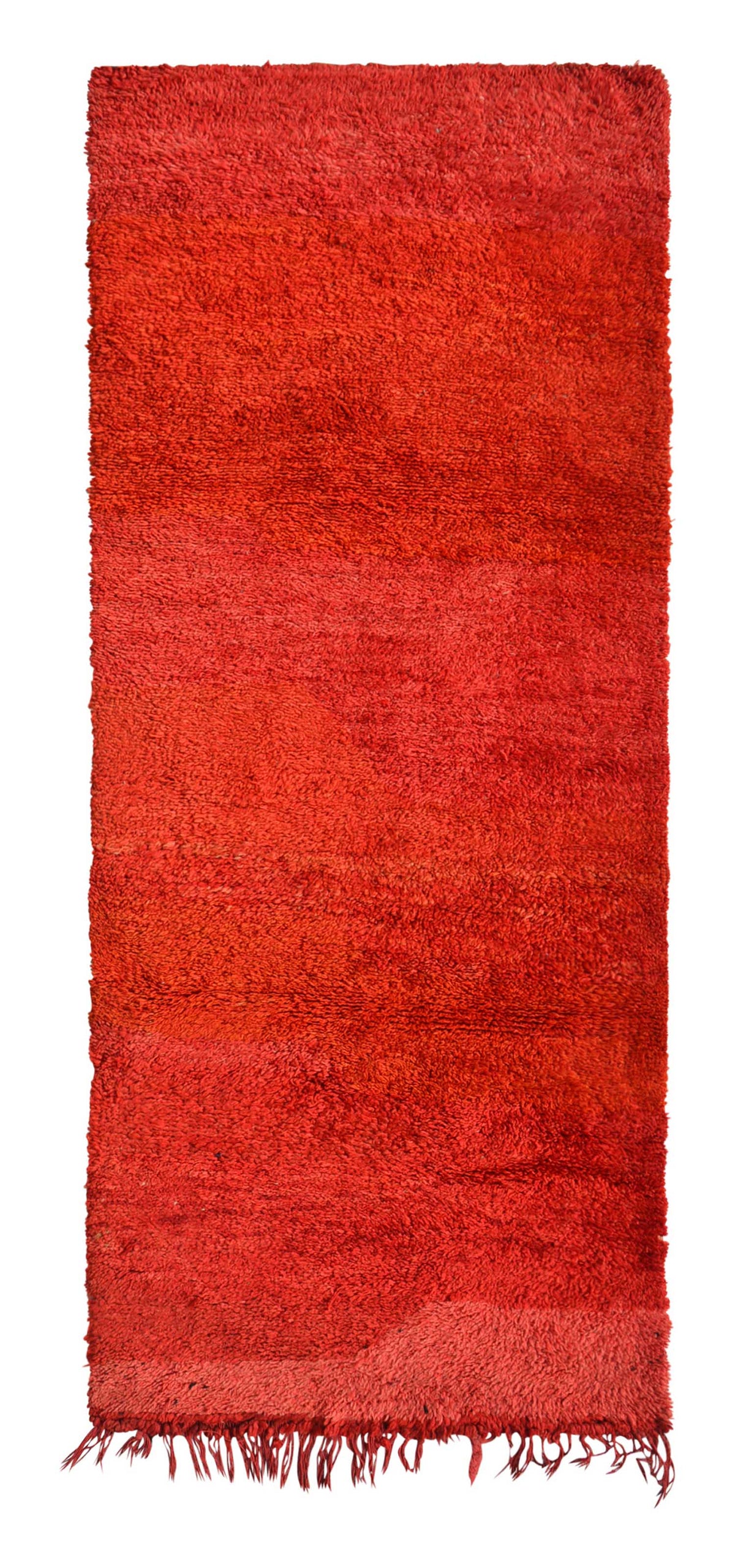 Red Vintage Rug | Vintage Moroccan Rug 
