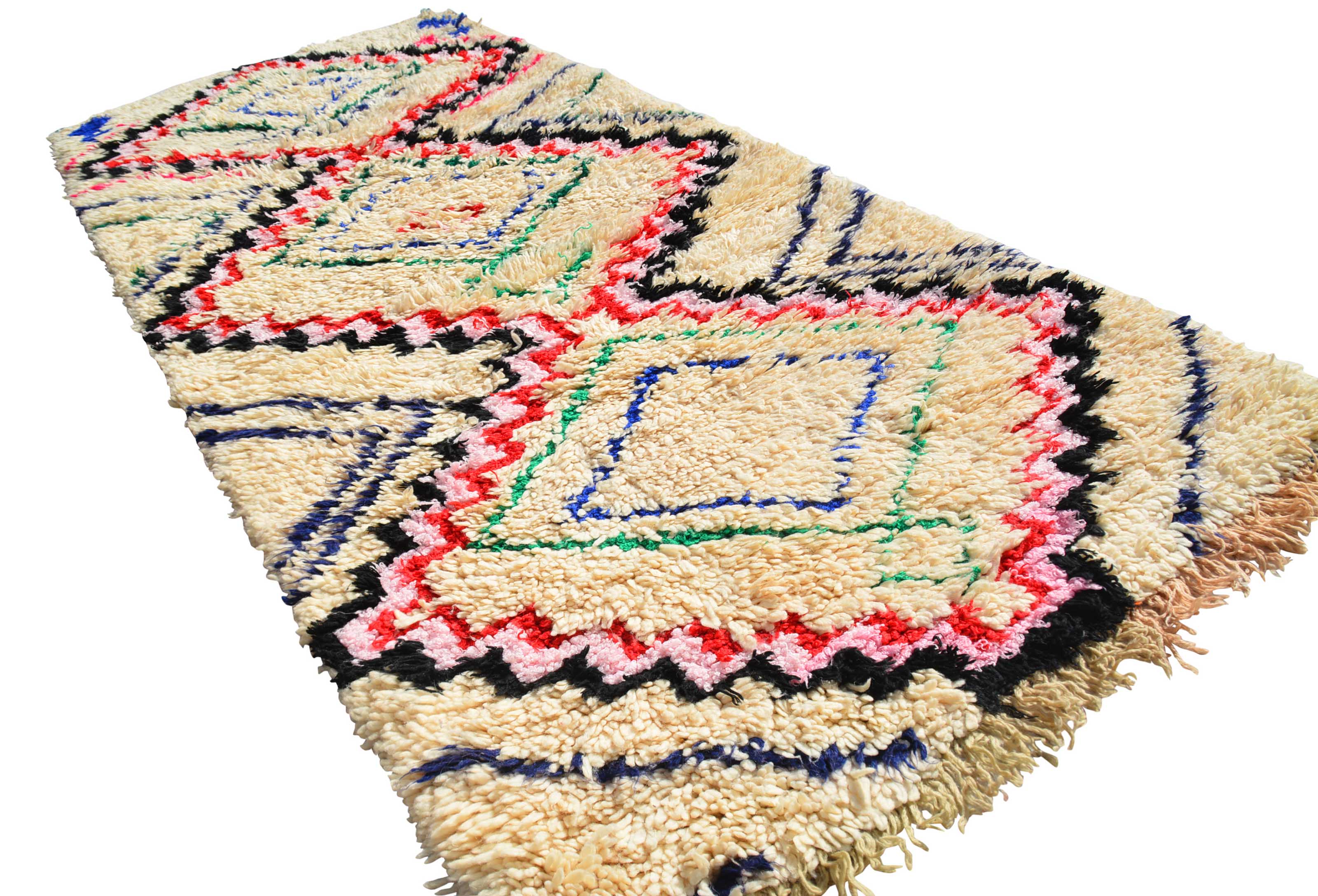 Red Vintage Rug | Vintage Vinyl Rugs Illuminate Collective 