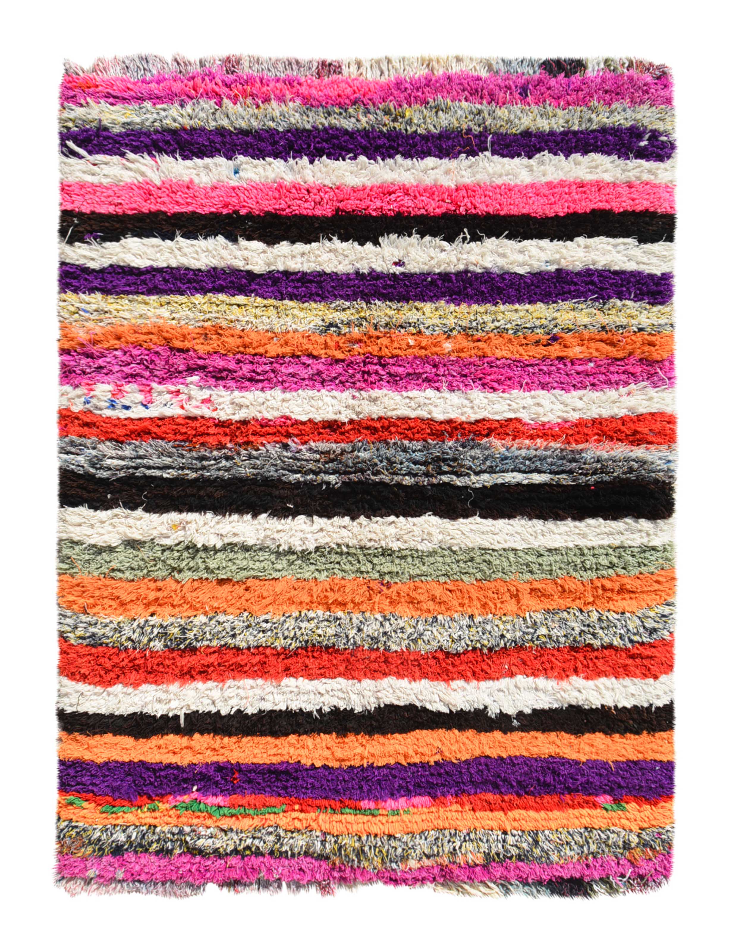 Rosy Retro Vintage Bright Pink Rug - Add a pop of color to your home