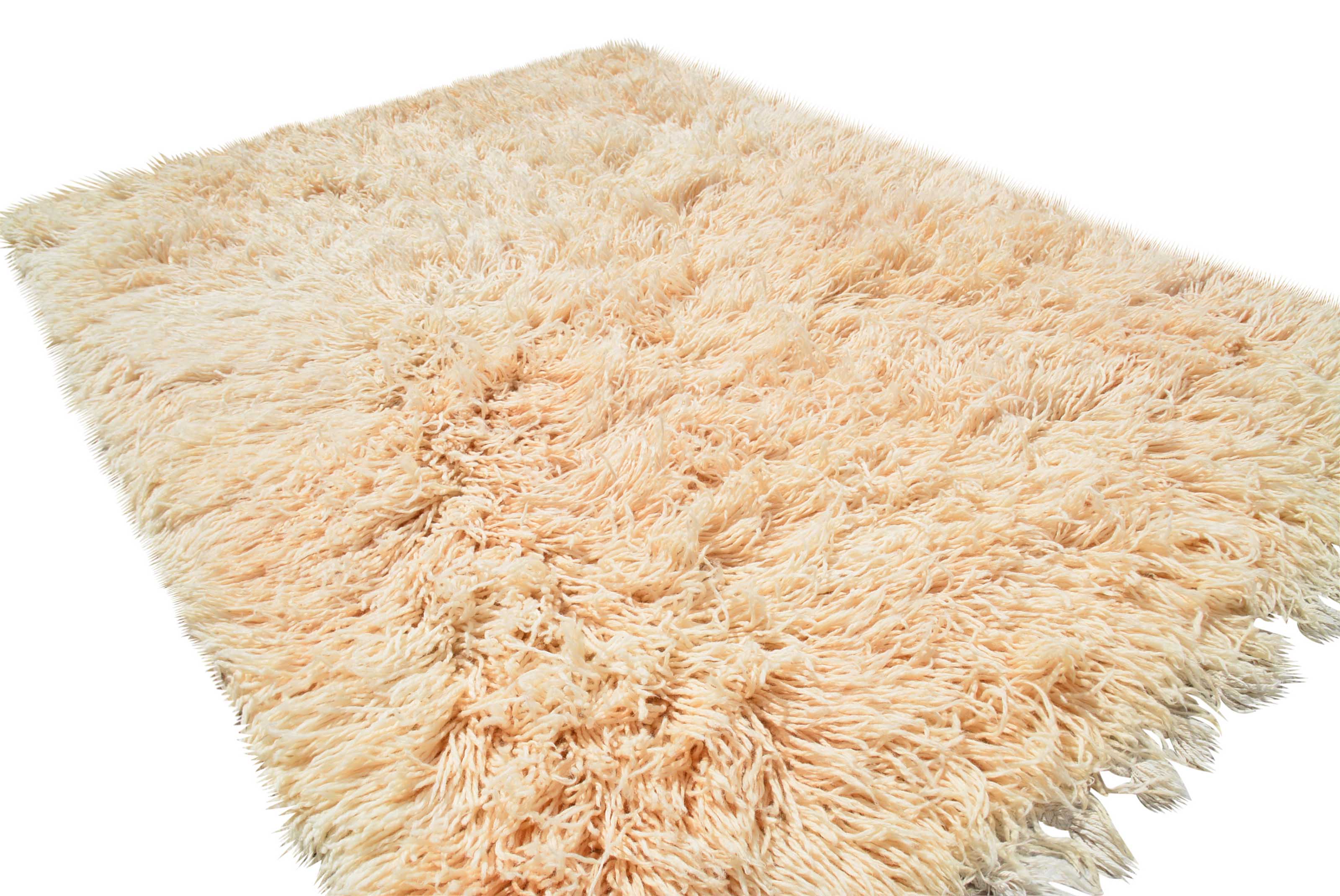 Rug 5x7 | Pale Wheat Shag Rug 
