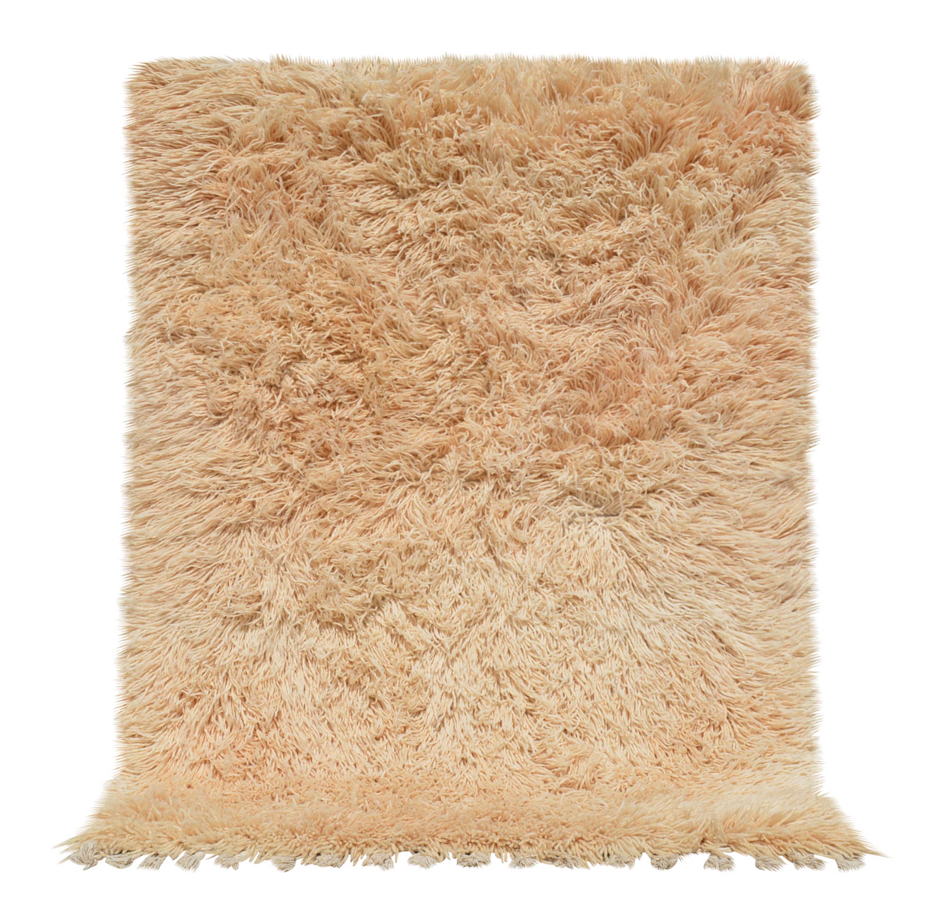 Rug 5x7 | Pale Wheat Shag Rug 