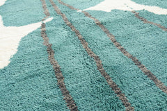Rugs Green And White Rugs | Green Moroccan Rugs Illuminate Collective