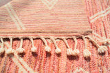 Rugs Kuba Rose - Pink And white Berber Rug - Pink Custom Moroccan Rug  Illuminate Collective