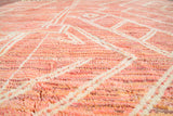 Rugs Kuba Rose - Pink And white Berber Rug - Pink Custom Moroccan Rug  Illuminate Collective